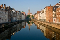 Водные каналы в Брюгге